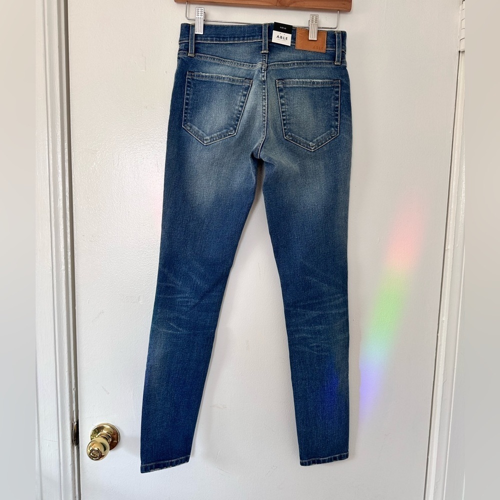 NWT Able Skinny Jean. Geidy Wash- Size 25 - Picture 2 of 7